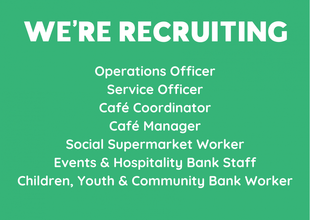 We're Recruiting