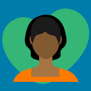 illustrationvof a woman