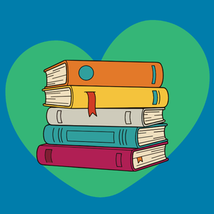 A pile of books